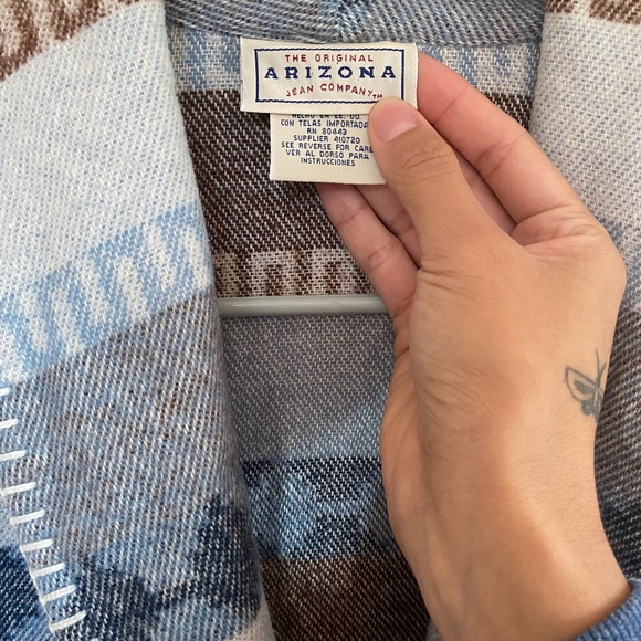 Vintage Arizona Jacket | Shaket | Southwestern Blanket jacket - Picture 4 of 9